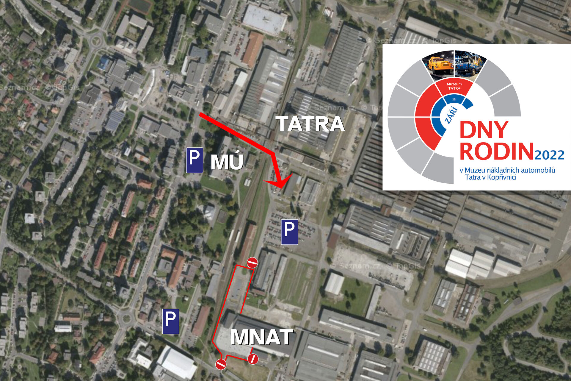 Dny rodin  - parkování2 Dny rodin 2022